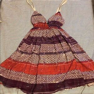 Multicolored Vans summer dress